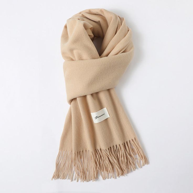 Premium Cashmere Wool Winter Scarf – Big Size 72x36 | Soft, Warm & Lightweight