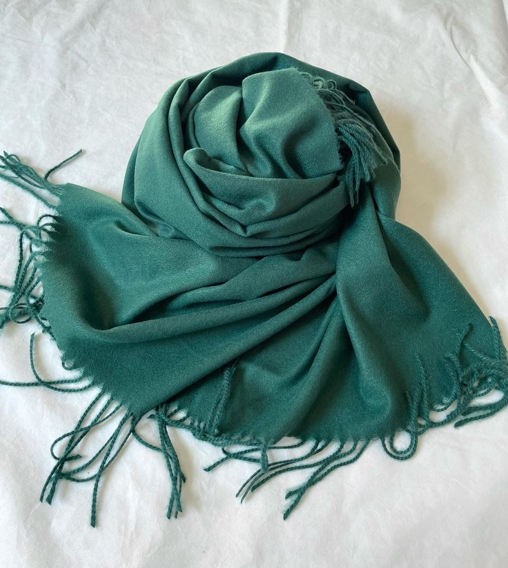 Premium Cashmere Wool Winter Scarf – Big Size 72x36 | Soft, Warm & Lightweight