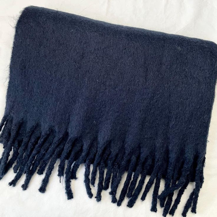 Premium Cashmere Wool Winter Scarf – Big Size 72x36 | Soft, Warm & Lightweight