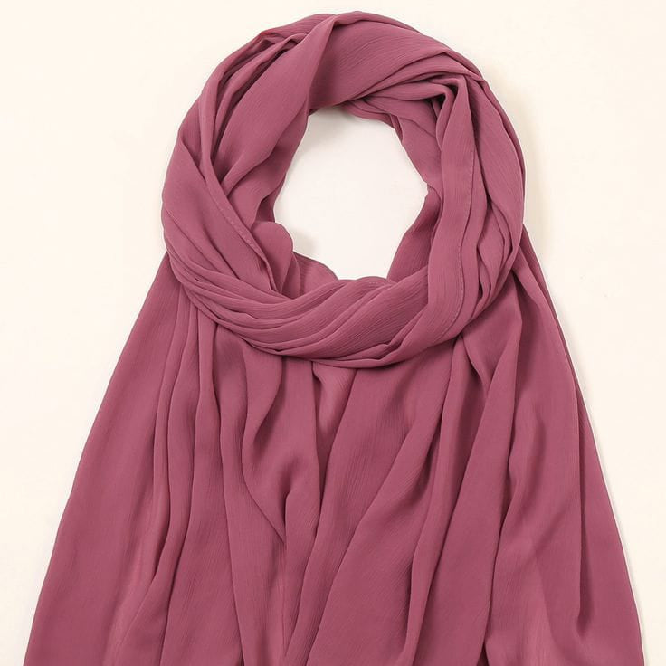 Premium Georgette Hijab – Soft, Lightweight & Everyday Wear