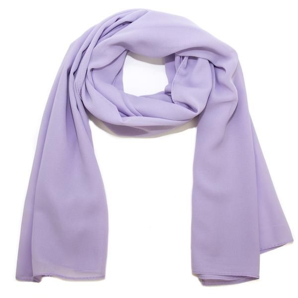 Lavender Georgette Hijab – Soft, Lightweight & Everyday Wear