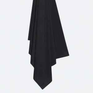 Premium Jet Black Hijab Online in Pakistan | Soft & Non-Slip